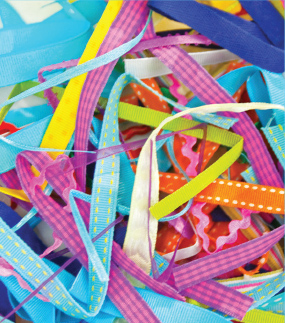 A mixed variety of ribbons from RibbonBazaar